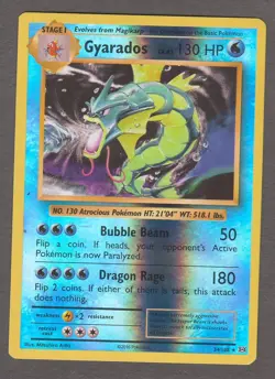 Gyarados 34/108 Reverse Holo Rare Pokemon XY Evolutions NM 2016 Base Set Art - Image 1