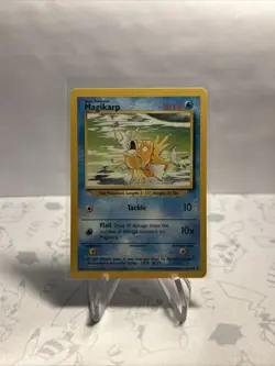 Pokemon TCG Magikarp Base Set 35/102 Regular Unlimited Uncommon - Image 2