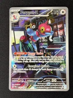 Pokemon TCG Porygon-Z 214/182 Paradox Rift Illustration Rare - Image 1