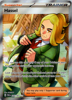 Hassel - 205/167 - Pokemon Twilight Masquerade Full Art Ultra Rare NM - Image 1