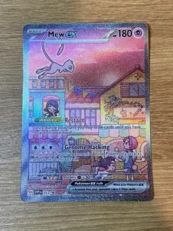 Mew ex SVP 053 Pokemon TCG Scarlet Violet 151 Black Star Promo SVP053 - Image 1