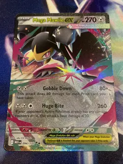 Pokemon TCG Mega Mawile ex 094/132 Double Rare Mega Evolution NM/M - Image 1