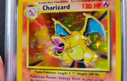PSA 6 EX/MT 1999 CHARIZARD POKEMON GAME HOLO UNLIMITED BASE SET #4 G5764 - Image 2