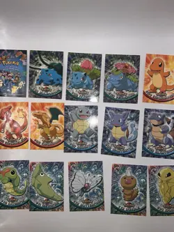 Pokemon Topps TV Animation Edition Series 1 COMPLETE SET, 90/90, NM/M - Image 3