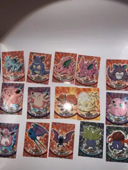 Pokemon Topps TV Animation Edition Series 1 COMPLETE SET, 90/90, NM/M - Image 5