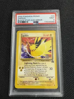 POKEMON SET OF 3 PSA 9 Moltres #21 Articuno #22 Zapdos #23 Black Star Promo er - Image 4