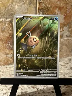 Pokemon TCG ~ Feebas Illustration Rare Full Art Holo Surging Sparks 198/191 NIM - Image 1