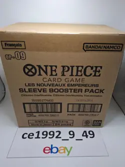 🇫🇷 💎Case scellee 24 boosters blister One Piece OP9 Les Nouveaux Empereurs - Image 1