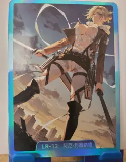 Annie Leonhart AOT LR Card Goddess Story No Doubt To Getting Wet Waifu Anime - Image 2