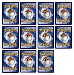 (11) Shinx Lot Pokemon Cards Twilight Masquerade 66 Luxio Deck Building TCG Set - Image 2