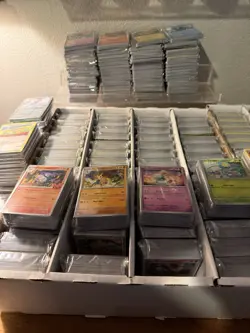 500 Bulk Pokemon C/Uc/R Cards Split 400 Regular, 100 Holo/Reverse holo - Image 3