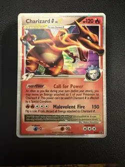 Pokemon TCG Charizard G LV.X DP45 Holo Black Star Promo Card - Image 3