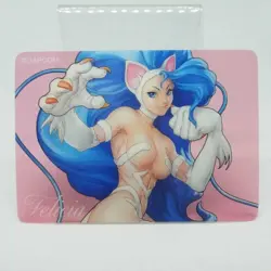 Felicia Vampire Savior Clear Plastic Card Capcom Arcade Game 2024 JAPAN - Image 1