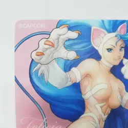 Felicia Vampire Savior Clear Plastic Card Capcom Arcade Game 2024 JAPAN - Image 2