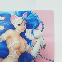 Felicia Vampire Savior Clear Plastic Card Capcom Arcade Game 2024 JAPAN - Image 3