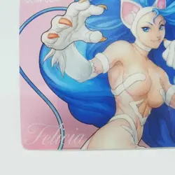 Felicia Vampire Savior Clear Plastic Card Capcom Arcade Game 2024 JAPAN - Image 4