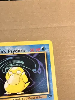 Pokemon TCG Sabrina's Psyduck Gym Challenge Unlimited Common Card 99/132 - Image 4