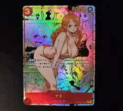 Custom Nami Manga Goddess Waifu Card Foil One Piece CCG - Image 1