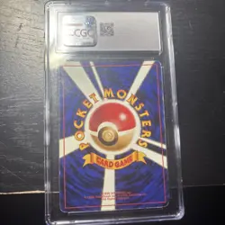 Pokemon Card Poliwrath Holo Base Set No Rarity Symbol Japanese #62 PSA 5 - Image 3