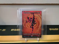 Fire Lord Zuko (Borderless) (Neon Ink Foil) Avatar: The Last Airbender Foil - Image 1