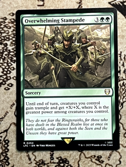 Overwhelming Stampede - The Lord of the Rings: Tales of Middle-earth - 254 - NM - Image 1