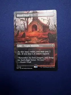 Blood Crypt (Borderless) Lorwyn Eclipsed Regular - Image 1