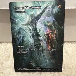 Thrum of the Vestige - Lightning Bolt (Showcase) U0040 MTG Final Fantasy FCA NM - Image 1