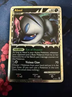 Absol (Prime) - 91/102 - Pokemon Triumphant Ultra Rare NM - Image 1