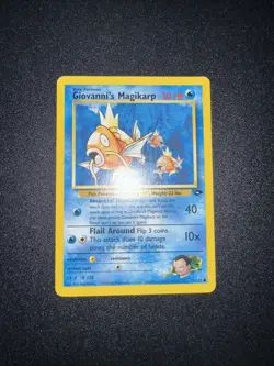 Pokemon TCG Giovanni's Magikarp 73/132 Gym Challenge Regular WOTC NM/LP - Image 1