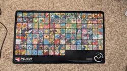 Official Pokemon Generation 4 Sinnoh Black Playmat (Professor Program) - Image 1