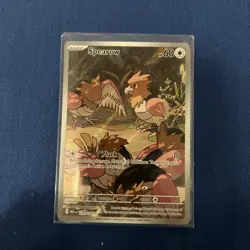 Pokemon TCG Mega Evolutions Spearow 151/132 Illustration Rare - Image 1