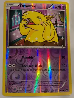 Drowzee 50/122 XY BREAKPoint Pokemon Reverse Holo Foil Rare Nice! - Image 1