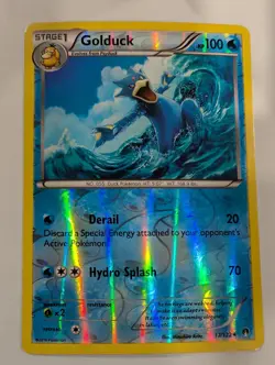 Golduck 17/122 - XY BREAKPoint Pokemon Reverse Holo Foil Nice! - Image 1