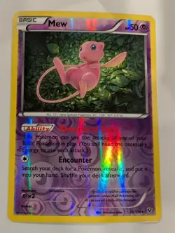 Mew 29/124 - XY Fates Collide Pokemon Reverse Holo Foil Nice! - Image 1