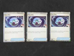 3x Tera Orb Play! Pokemon Prize Pack Series 188/191 Holofoil - Image 1