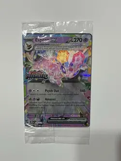 Pokemon Espeon EX 034/131 Prismatic Evolutions Promo Holo Psychic Stage 1 - Image 1