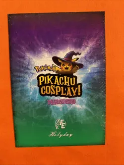 Walking Dead (Pikachu) #E13 Silver Holo Box Hit Electric Pikachu Cosplay Pokemon - Image 2
