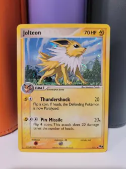 Pokemon Pop Series 3 Holo Jolteon 3/17 MP - Image 1