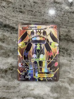 Zygarde EX 54a/124 Fates Collide Alternate Full Art Promo Pokemon NM - Image 1