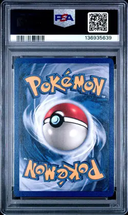 1999 POKEMON GAME #63 SQUIRTLE PSA 8 - Image 2