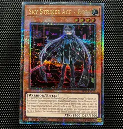 YuGiOh Sky Striker Ace - Roze BLTR-EN117 1st edition alt art Quarter Century Sec - Image 1