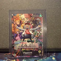 One Piece Vegapunk OP07-097 Leader Alt Art 500 Years in the Future English - Image 1