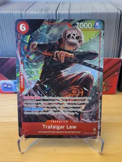 Trafalgar Law (Alternate Art) PRB02-002 SR* One Piece TCG - Image 1