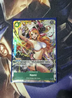 IN HAND! English One Piece CCG Nami Alt Art OP14-031 The Azure Sea's Seven NM - Image 1