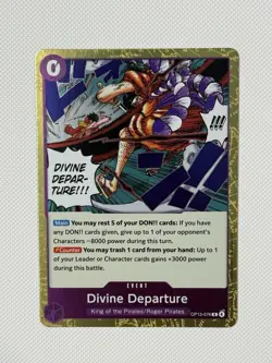 One Piece TCG - Divine Departure OP13-076 Rare (R) - Carrying on his Will - Image 1