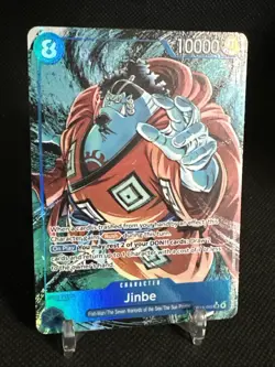 Jinbe | OP14-049 | One Piece | The Azure Sea’s Seven | Foil | Alt Art Parallel - Image 3