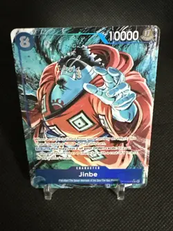 Jinbe | OP14-049 | One Piece | The Azure Sea’s Seven | Foil | Alt Art Parallel - Image 4