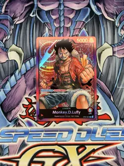 Monkey.D.Luffy Leader Foil Pre-Errata - One Piece TCG - ST01-001 - English - Image 1