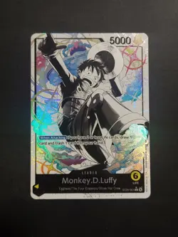 One Piece Monkey.D.Luffy (001) (Parallel) ST29-001 Starter Deck 29: Egghead Foil - Image 1