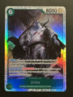 One Piece TCG A Fist of Divine Speed: Jinbe OP11-031 - SR - Image 1